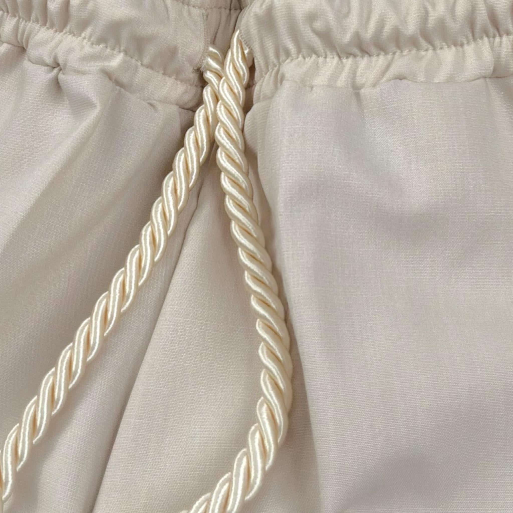 Duepuntozero Pantalone Tinta Unita con Elastico In Vita per Neonato PTBR1N BEIGE DUEPUNTOZERO 