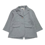ZHOE & TOBIAH giacca tinta unita con bottoni Grigio per Bambina LLE1 GRIGIO ZHOE & TOBIAH 