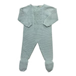 WEDOBLE tutina tinta unita con ricami Azzurro per Neonato V2202346A AZZURRO WEDOBLE 