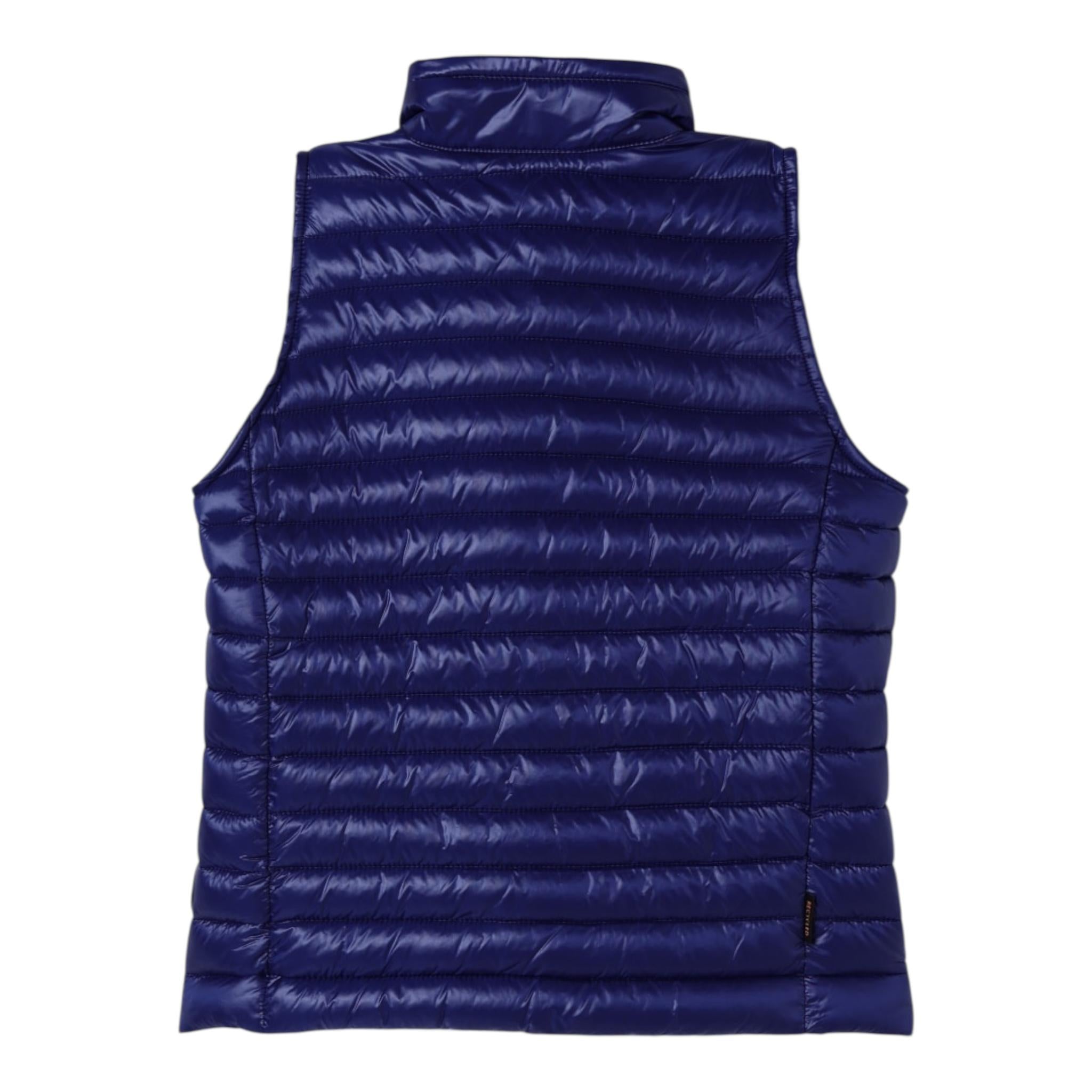 Save The Duck Giubbino Smanicato Tinta Unita con Zip per Bambino J82136X BLU SAVE THE DUCK 