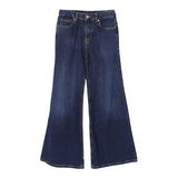 Maison Margiela Jeans Tinta Unita con Spacchi per Bambina M60452 BLU MAISON MARGIELA 