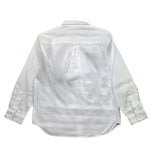 Dondup Camicia Tinta Unita Con Taschino Bianco Per Bambino