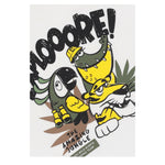 I Do T-Shirt Girocollo Tinta Unita con Stampa per Bambino 4B459 BIANCO I DO 