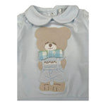 Nanan Completo 2 Pezzi Shirt-Ghettina per Neonato E211310 AZZURRO NANAN 