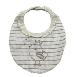 Mayoral Bavetta Tinta Unita Fantasia A Righe per Neonata 9098 PANNA MAYORAL 