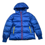 REFRIGUE giubbino tinta unita con cappuccio e zip in contrasto Blu per Bambino 2871O0001J BLU REFRIGUE 