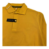 SUN68 polo manica lunga tinta unita Giallo per Bambino A40302 GIALLO SUN68 