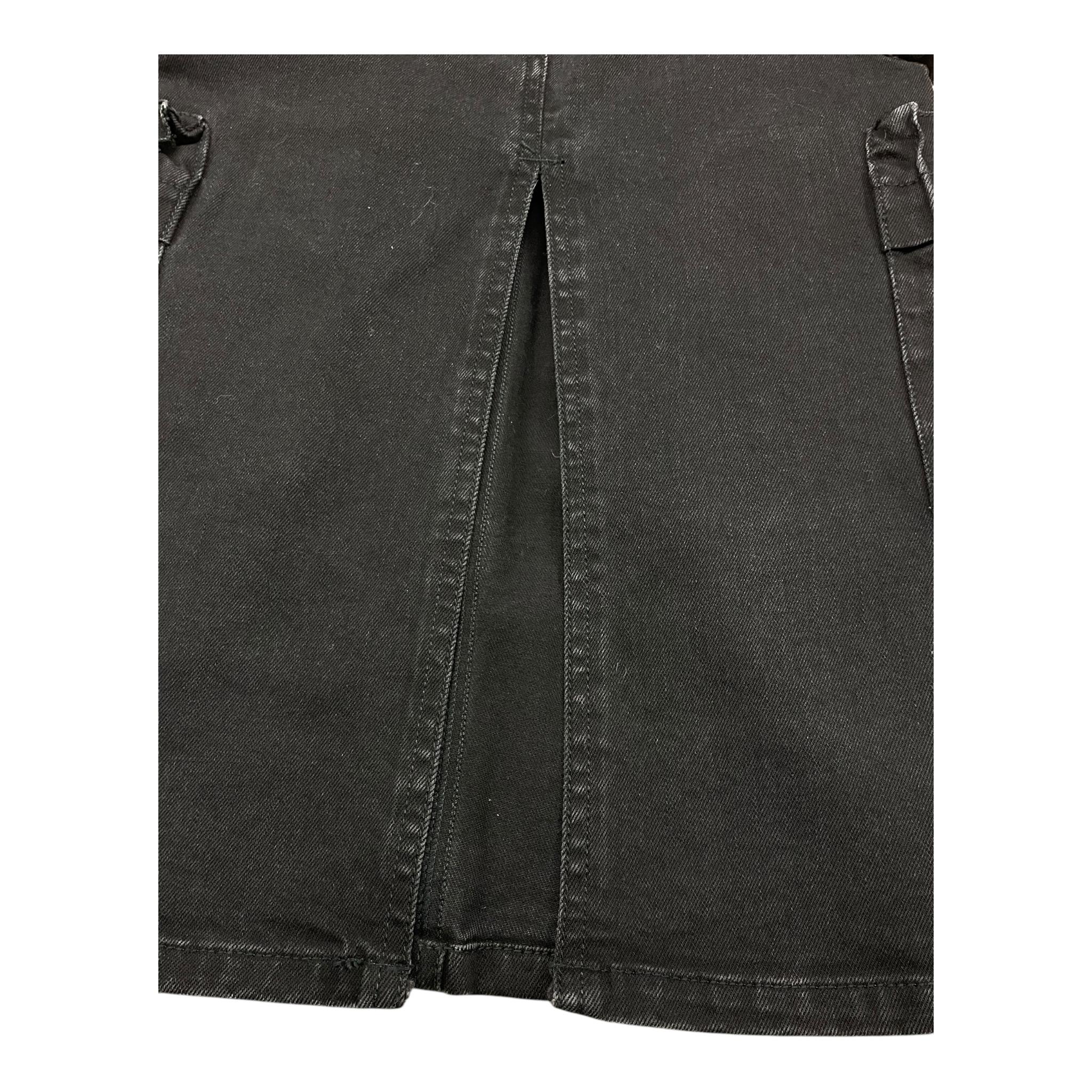 JOHN RICHMOND gonna tinta unita con spacco posteriore Nero per Bambina RGA25207GO NERO JOHN RICHMOND 