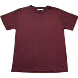 Paolo Pecora T-Shirt Girocollo Tinta Unita  per Bambino PP4219 BORDEAUX PAOLO PECORA 