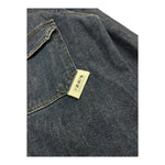 Berna Camicia In Denim Tinta Unita con Bottoni per Bambino 23099 BLU BERNA 