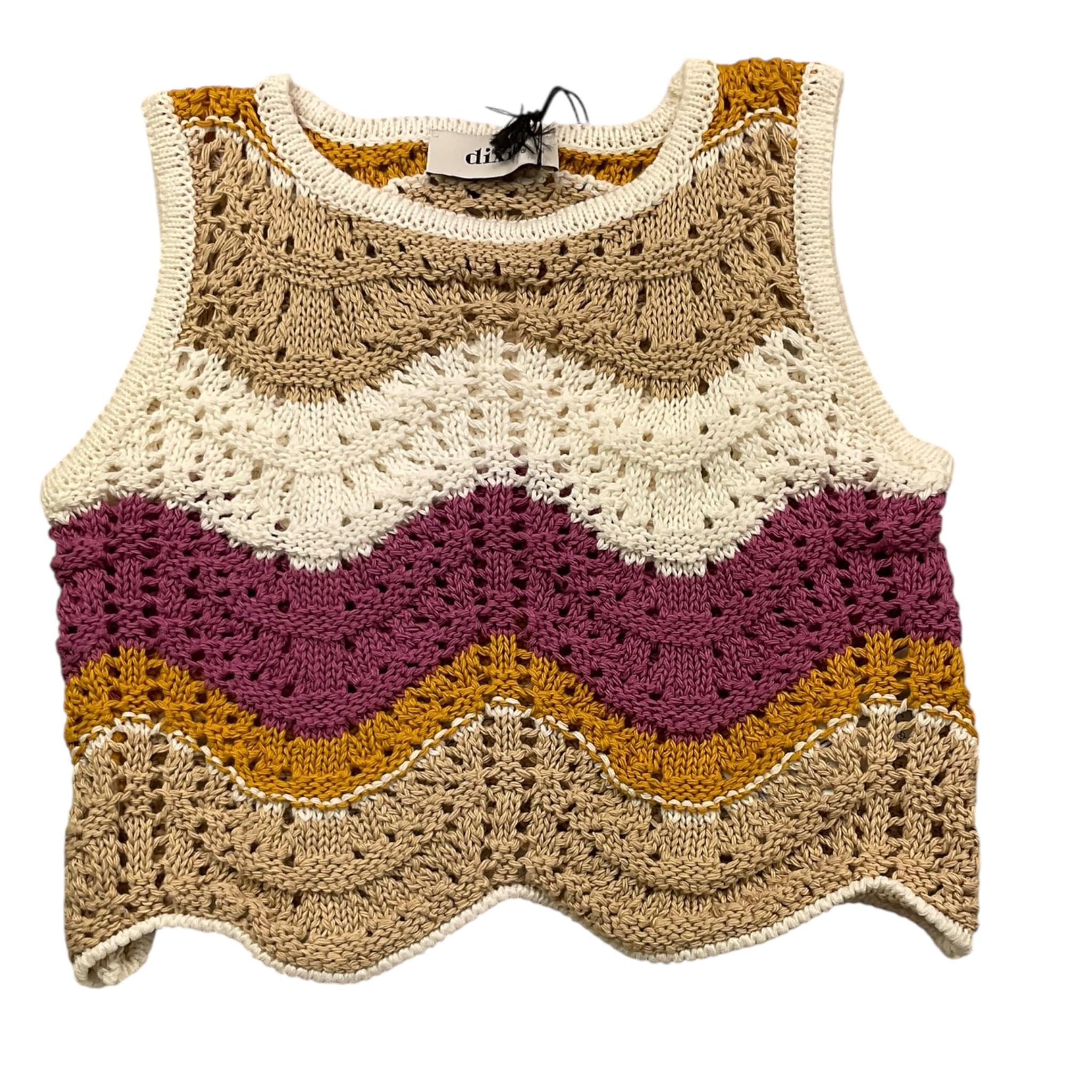 Dixie Top Giromanica Traforata per Bambina NB21231G74 BIANCO DIXIE 