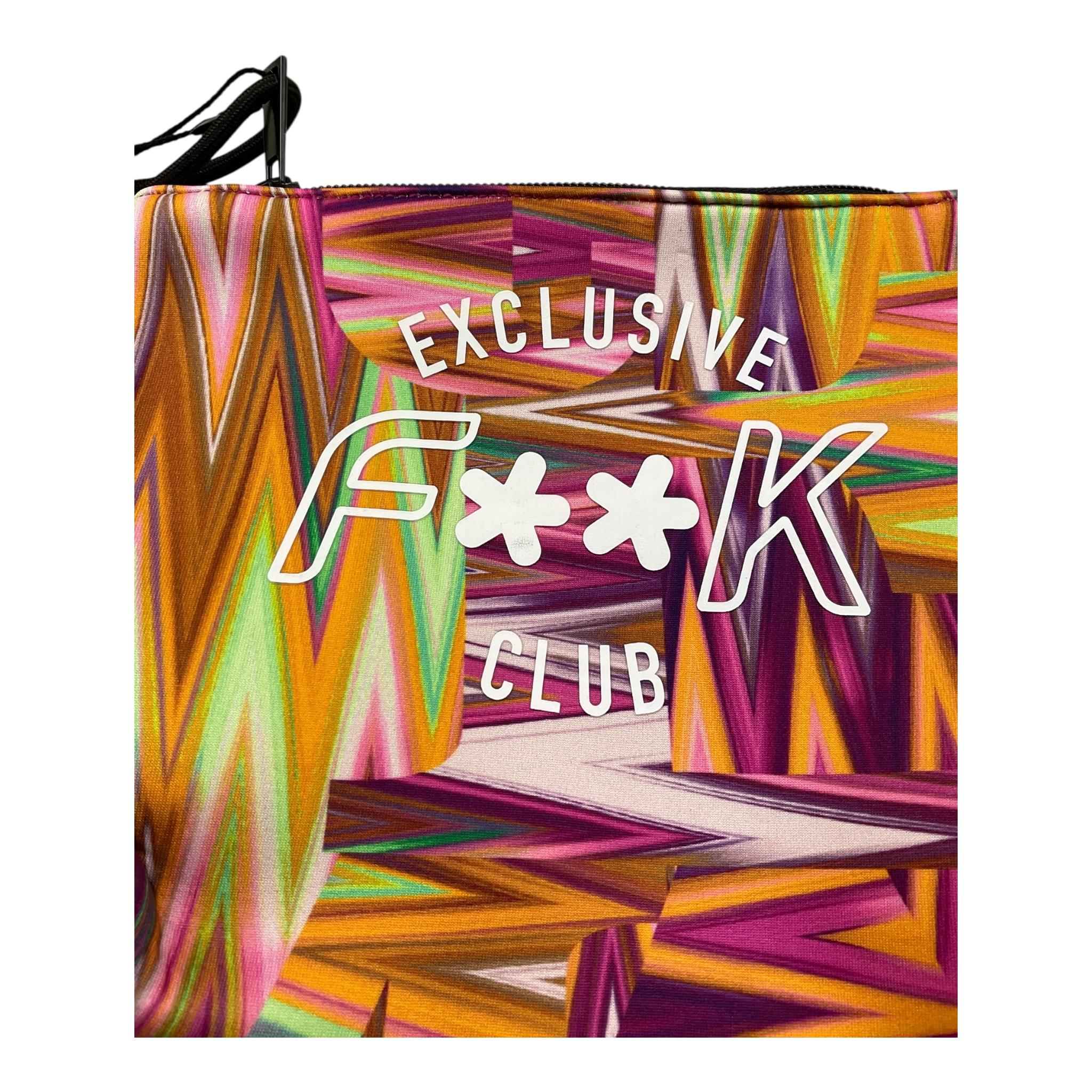 F**K Pochette Stampa Fantasia con Logo per Bambina FA25A052X11 MULTICOLOR F**K 
