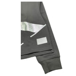 Calvin Klein Felpa Chiusa Girocollo Tinta Unita con Logo per Bambina IG0IG02482 GRIGIO CALVIN KLEIN 