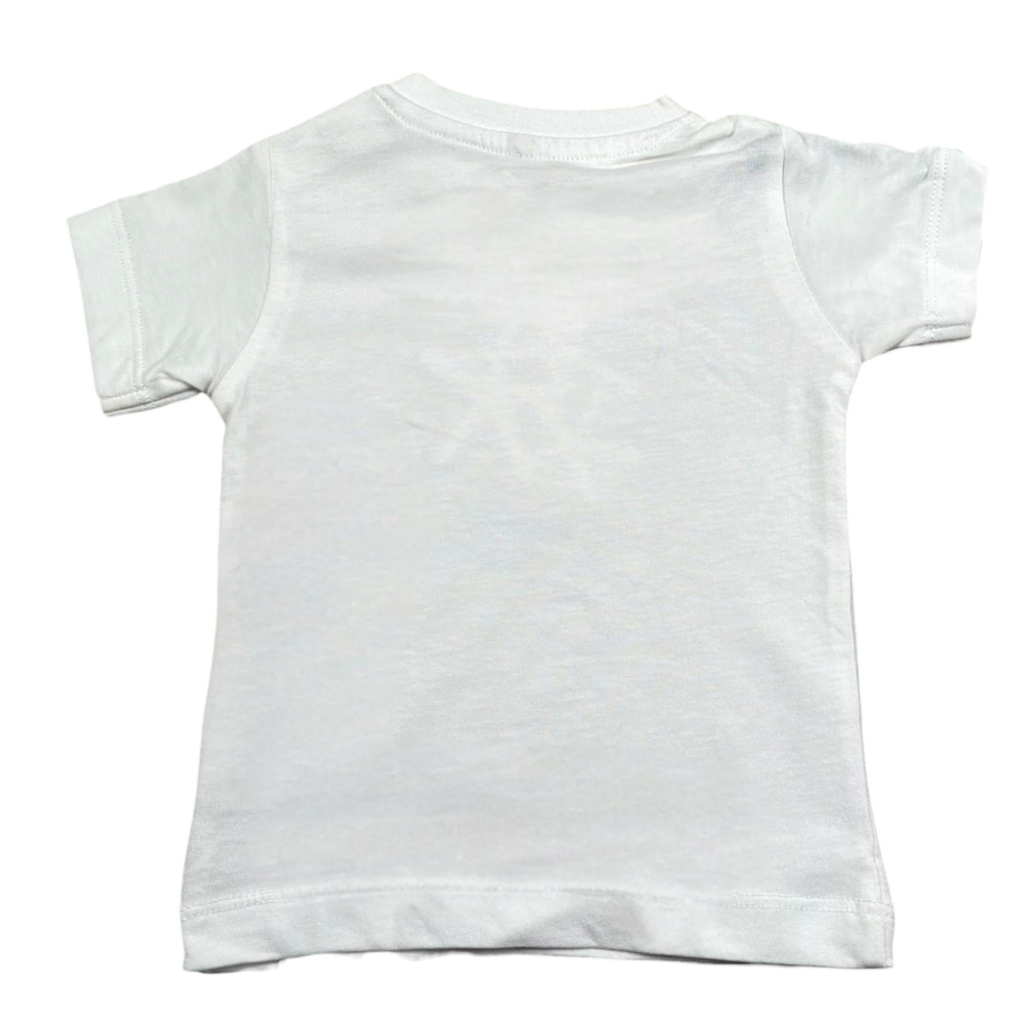 F**K T-Shirt Girocollo Tinta Unita con Stampa per Neonato FJ234200WH BIANCO F**K 