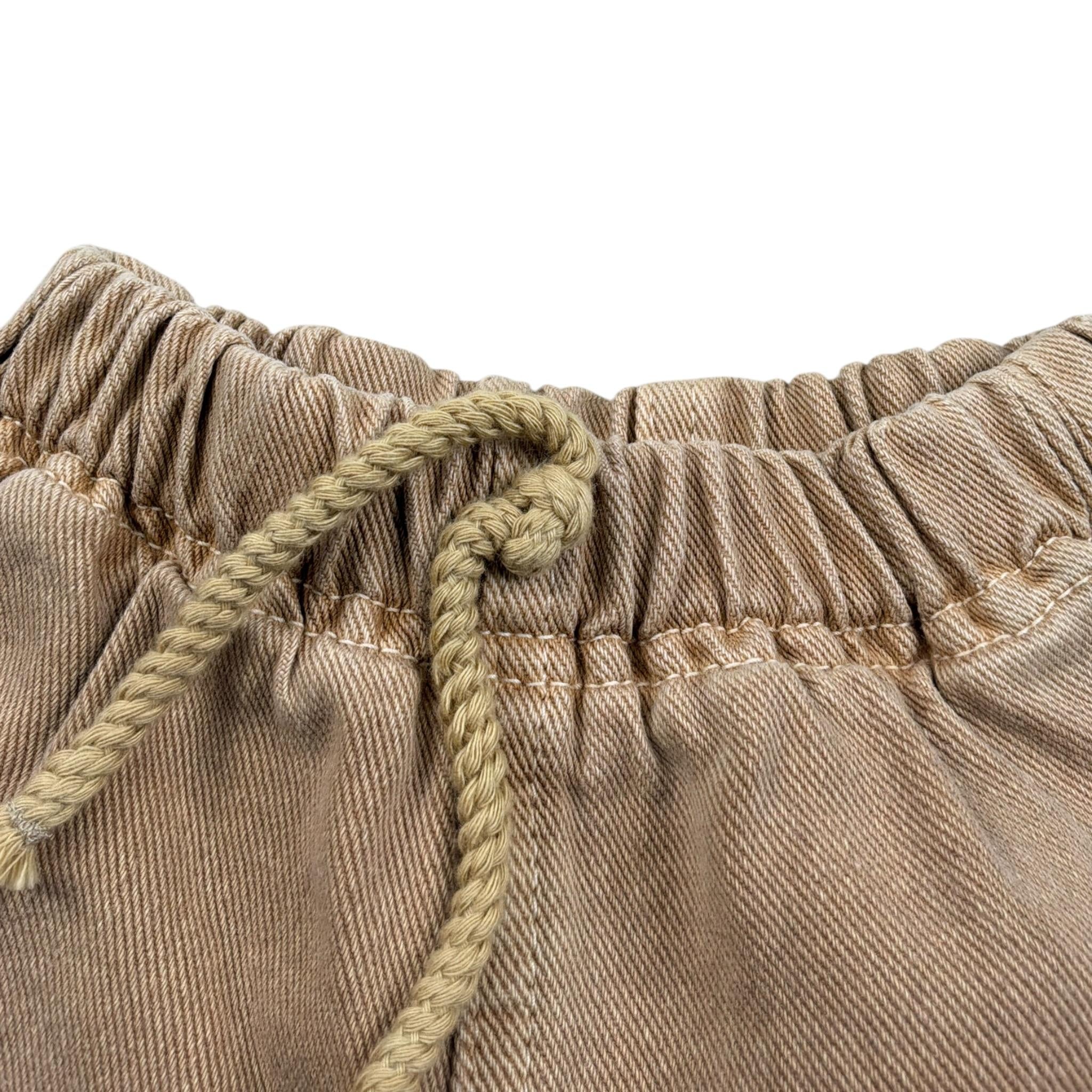 Play Up Bermuda tinta unita con Elastico In Vita Beige per Neonato PA011AM11705 BEIGE PLAY UP 