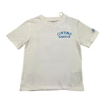 SAINT BARTH t-shirt girocollo tinta unita con stampa Bianco per Bambino CARWINTE BIANCO SAINT BARTH 