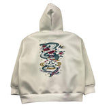 JOHN RICHMOND felpa chiusa con cappuccio tinta unita Panna per Bambino RBA25172FE PANNA JOHN RICHMOND 