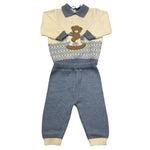 COLORI CHIARI completo 2 pezzi maglia-pantalone  Azzurro per Neonato MF217764 AZZURRO COLORI CHIARI 