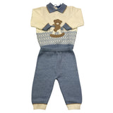 COLORI CHIARI completo 2 pezzi maglia-pantalone  Azzurro per Neonato MF217764 AZZURRO COLORI CHIARI 