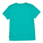 Levi'S T-Shirt Girocollo Tinta Unita con Stampa per Bambino 8E8157X VERDE LEVI'S 
