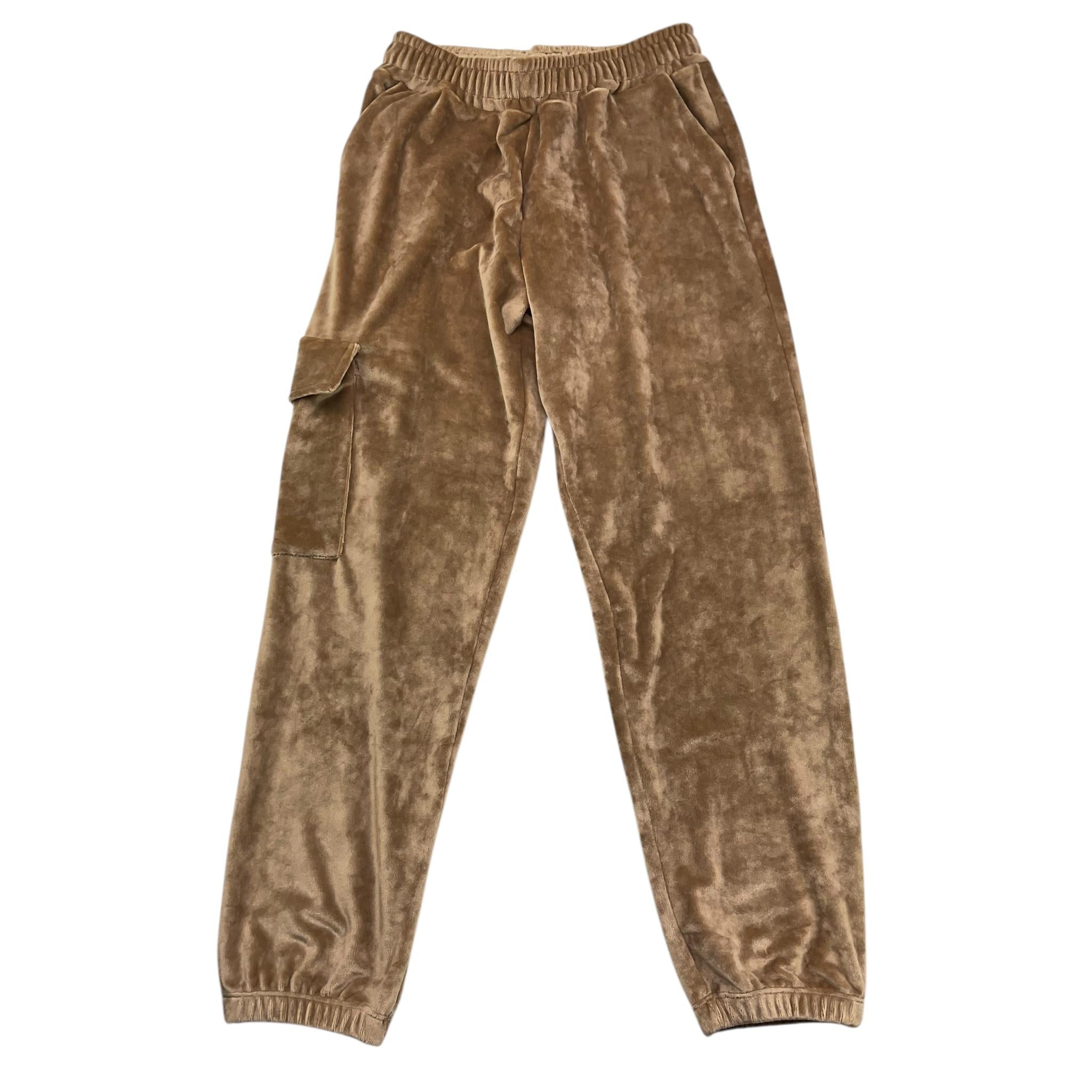 HINNOMINATE pantalone tinta unita in ciniglia Beige per Bambina 3641P00054 BEIGE HINNOMINATE 