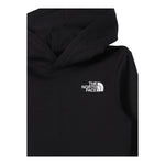 THE NORTH FACE felpa chiusa con cappuccio tinta unita cn logo Nero per Bambino NF0A89H9JK3 NERO THE NORTH FACE 