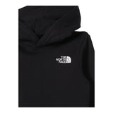 THE NORTH FACE felpa chiusa con cappuccio tinta unita cn logo Nero per Bambino NF0A89H9JK3 NERO THE NORTH FACE 