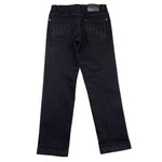 JOHN RICHMOND jeans tinta unita con girovita regolabile Nero per Bambino RBA25242JE NERO JOHN RICHMOND 