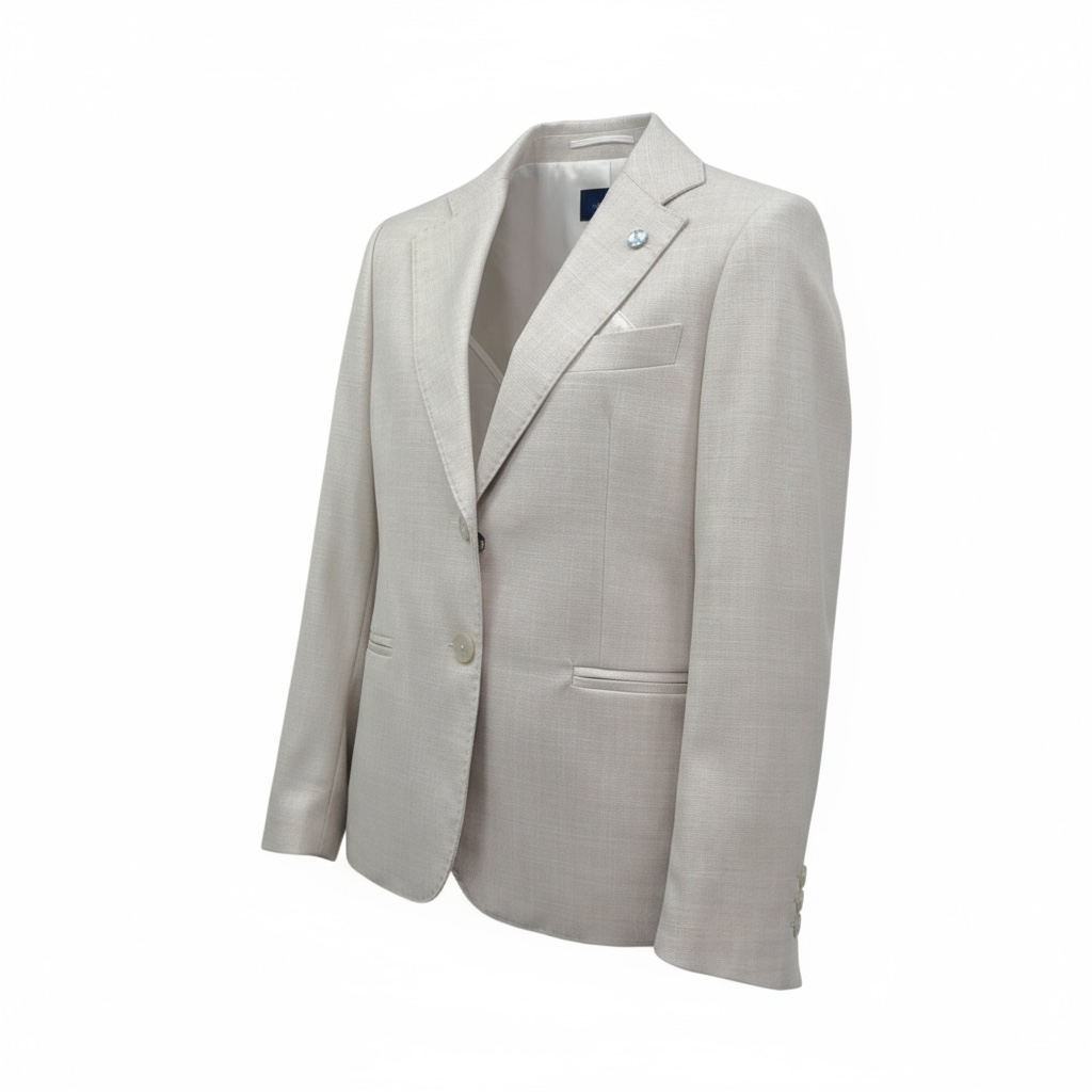 Mai'S Kids Giacca Tinta Unita con Bottoni per Bambino KARIM BEIGE MAI'S KIDS 