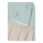 MAYORAL completo 2 pezzi felpa-pantalone bicolore Verde/beige per Bambina 4551 VERDE/BEIGE MAYORAL 