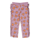 STELLA McCARTNEY jeans tinta unita con stampa  Viola per Bambina TV6B00 VIOLA STELLA McCARTNEY 