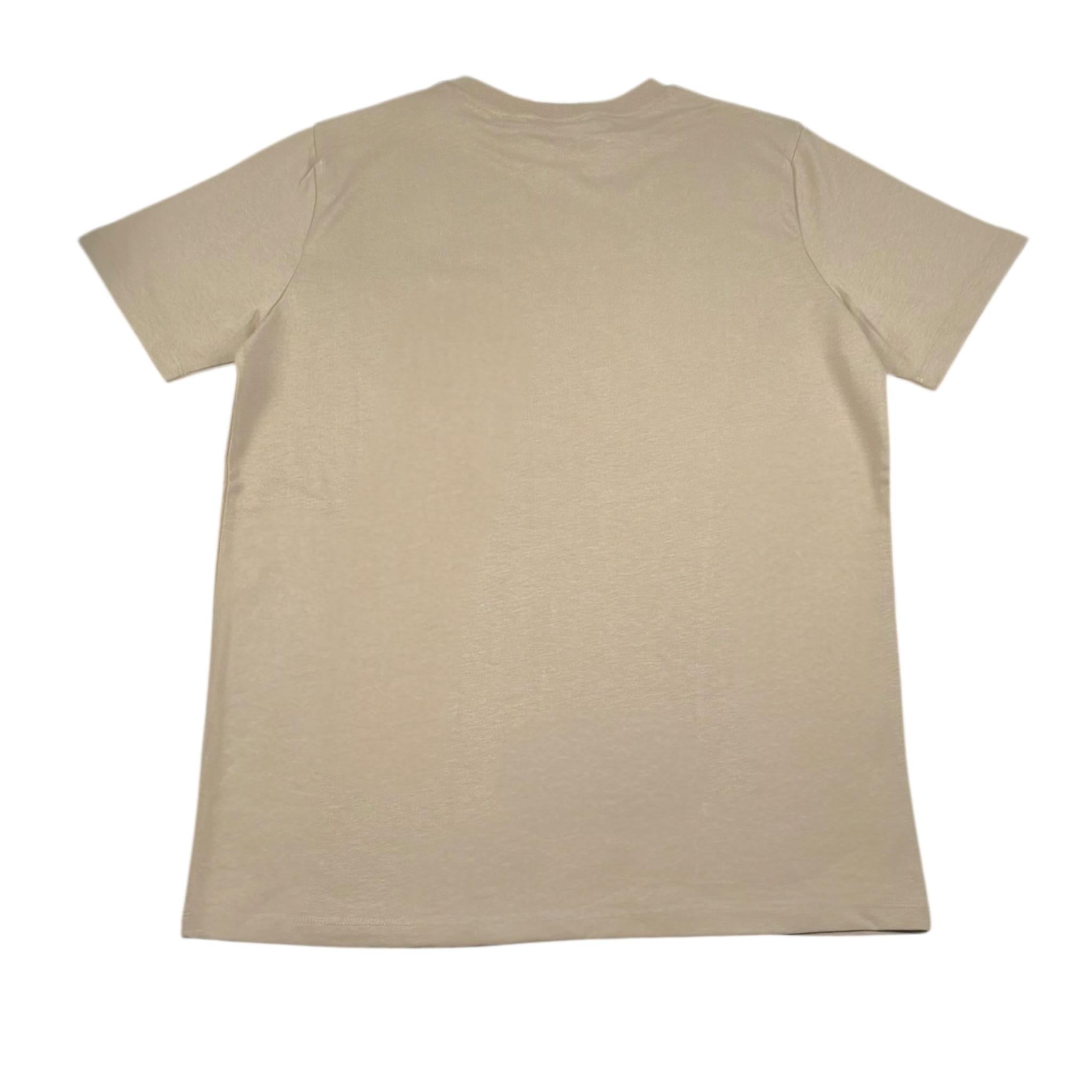 Lyle&Scott T-Shirt Tinta Unita con Logo per Bambino 48752 BEIGE LYLE&SCOTT 