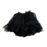 John Richmond Gonna tinta unita con Tulle Nero per Neonata RIP24063GO NERO JOHN RICHMOND 