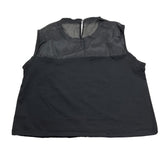 Met Cantta Tinta Unita con Stampa per Bambina ME327 NERO MET 