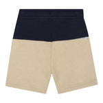 Boss Bermuda Bicolore con Stampa per Neonato J52085X BLU/BEIGE BOSS 