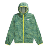 The North Face Giubbino Tinta Unita con Stampa Zip E Cappuccio per Bambino NF0A8ANM64T VERDE THE NORTH FACE 