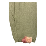 LOUISE MISHA leggins tinta unita Verde per Neonata GRCW24L0295N VERDE LOUISE MISHA 