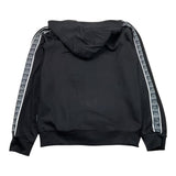 KAPPA felpa tinta unita con zip e cappuccio Nero per Bambino 371X4ZW NERO KAPPA 