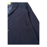 Trussardi Giacca Tinta Unita con Taschino per Bambino TBP26079GC BLU TRUSSARDI 