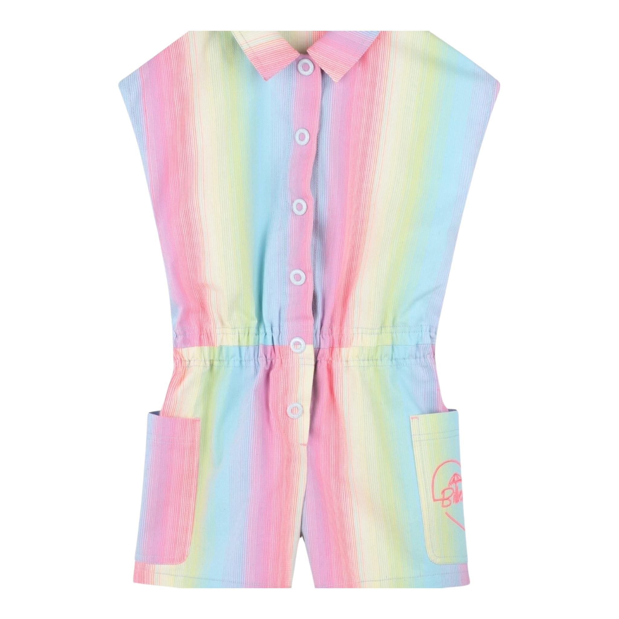 Billieblush Tuta Intera Multicolor Giromanica per Neonata U20843 MULTICOLOR BillIEBLUSH 