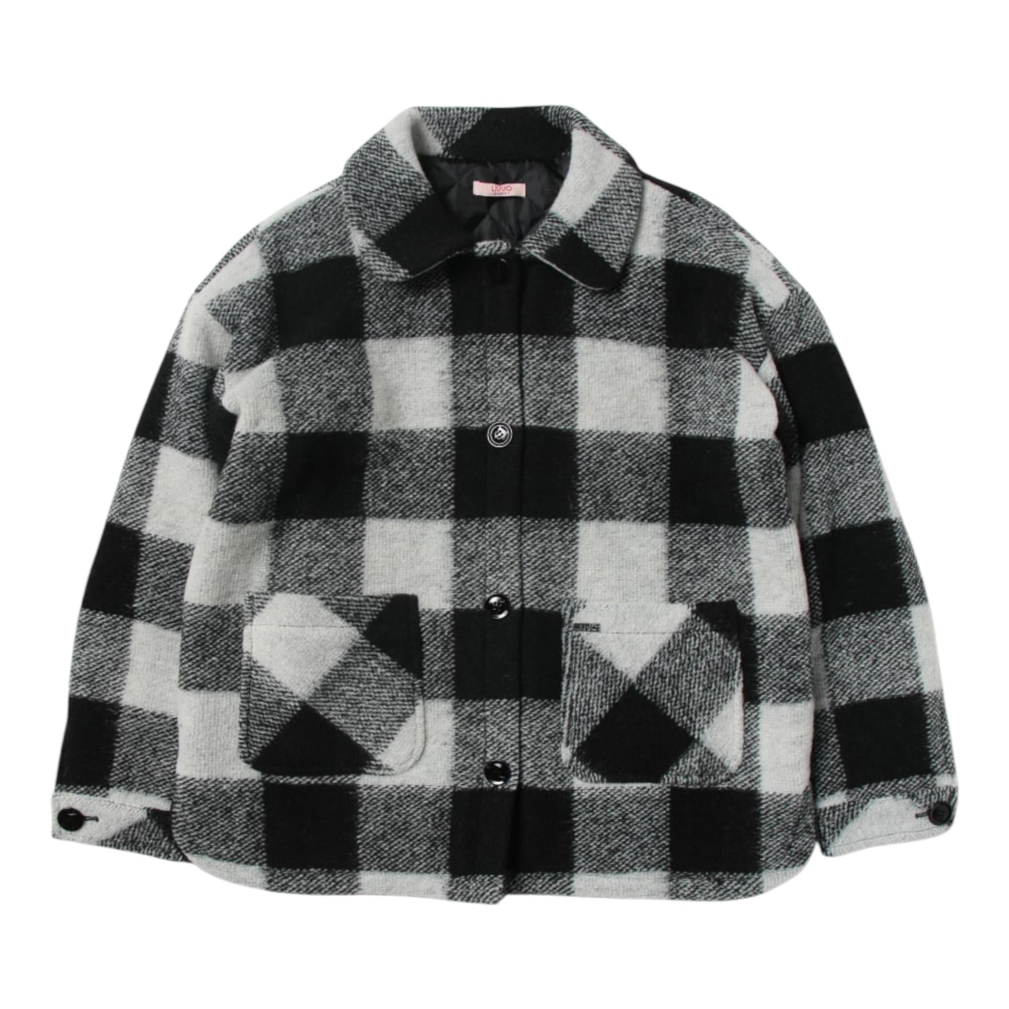 LIU JO cappotto stampa fantasia Bianco/nero per Bambina GF2136 BIANCO/NERO LIU JO 