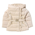 LIU JO giubbino tinta unita con zip e cappuccio Avorio per Neonata KF3066 AVORIO LIU JO 