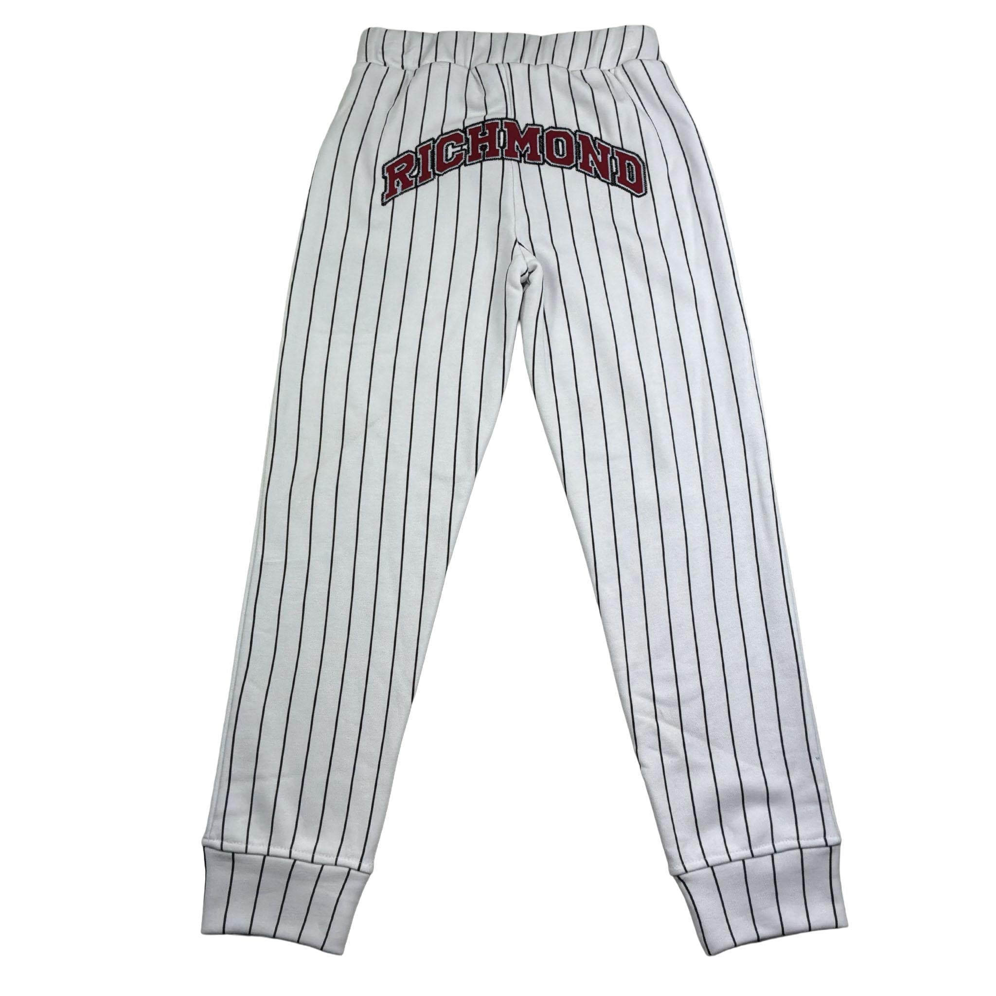 John Richmond Pantalone Tinta Unita Fantasia A Righe per Bambino RBP26146PA BIANCO JOHN RICHMOND 
