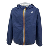 K-Way Giubbino Reversibile Bicolore per Bambino K61314WX BLU/BIANCO K-WAY 