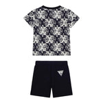 Guess Completo 2 Pezzi T-Shirt-Bermuda  per Neonato I5GG01K8HM4 NERO GUESS 