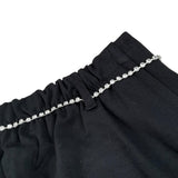 J'Aime' Short tinta unita Modello Gonna Nero per Bambina JG413025SH NERO J'AIME' 
