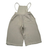 Teddy E Minou Salopette Tinta Unita A Palazzo per Neonata E25SI003C6041 FANGO TEDDY E MINOU 