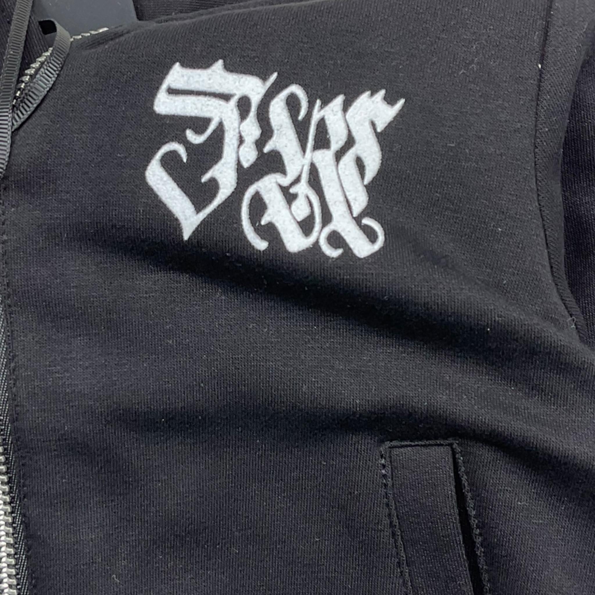 JOHN RICHMOND felpa tinta unita con zip e cappuccio Nero per Neonato RIA25100FE NERO JOHN RICHMOND 