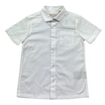 Trussardi Camicia Mezza Manica Tinta Unita con Taschino per Bambino TBP26029CA BIANCO TRUSSARDI 
