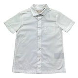 Trussardi Camicia Mezza Manica Tinta Unita con Taschino per Bambino TBP26029CA BIANCO TRUSSARDI 